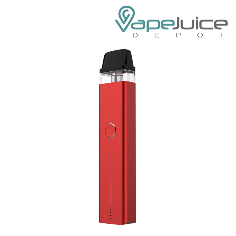 Cherry Red Vaporesso XROS 2 Pod System with an intuitive firing button - Vape Juice Depot