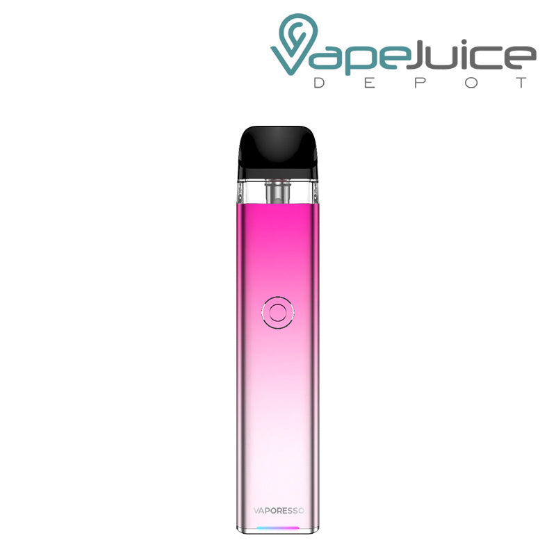 Rose Pink Vaporesso XROS 3 Pod System with a firing button - Vape Juice Depot