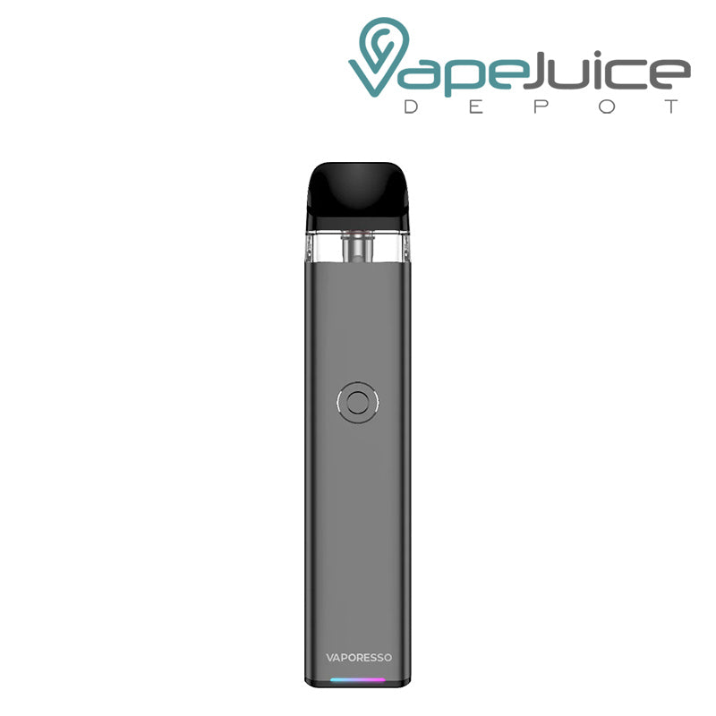 Space Grey Vaporesso XROS 3 Pod System with a firing button - Vape Juice Depot