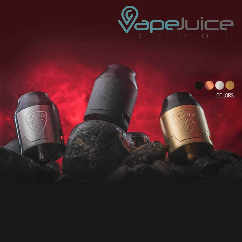 VGOD Elite RDA Rebuildable Drip Atomizer, RDA Atomizer, VGOD, - Vape Juice Depot