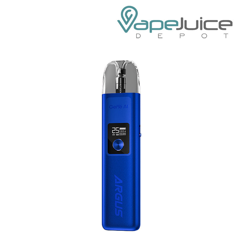 Satin Blue VooPoo ARGUS G Pod System Kit with OLED screen - Vape Juice Depot