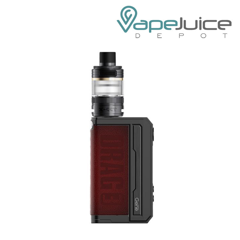 Black Red VooPoo DRAG 3 TPP X Kit with a firing button and two adjustment buttons - Vape Juice Depot