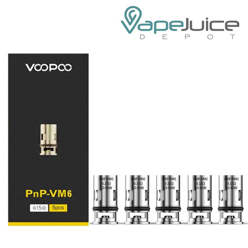 VooPoo PnP Replacement Coils VM6 - Vape Juice Depot