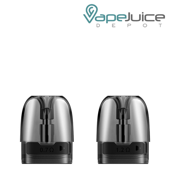 2 VooPoo ARGUS Replacement Pods of 0.7ohm and 1.2ohm - Vape Juice Depot