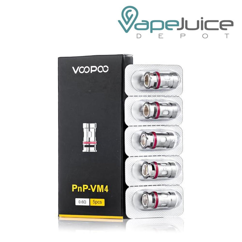 VooPoo PnP Replacement Coils VM4 - Vape Juice Depot
