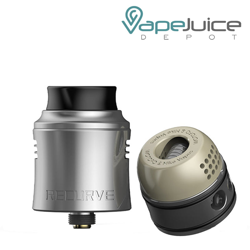 WOTOFO Recurve V2 RDA  from Angle - Vape Juice Depot
