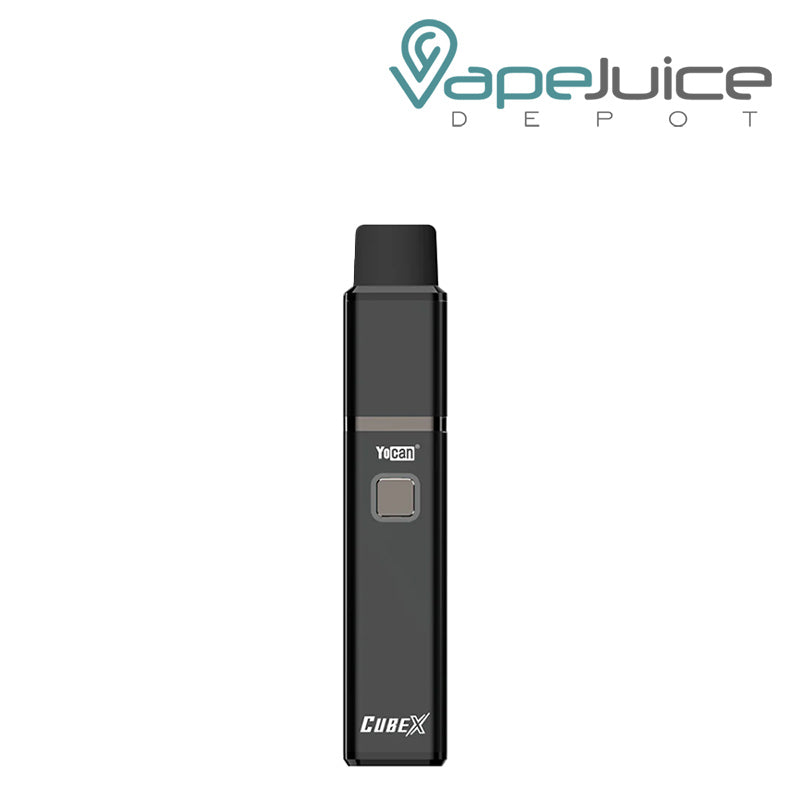 Black Yocan Cubex Vaporizer with firing button - Vape Juice Depot