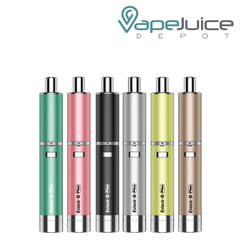 Six colors of Yocan Evolve-D Plus Kit 2020 Edition - Vape Juice Depot