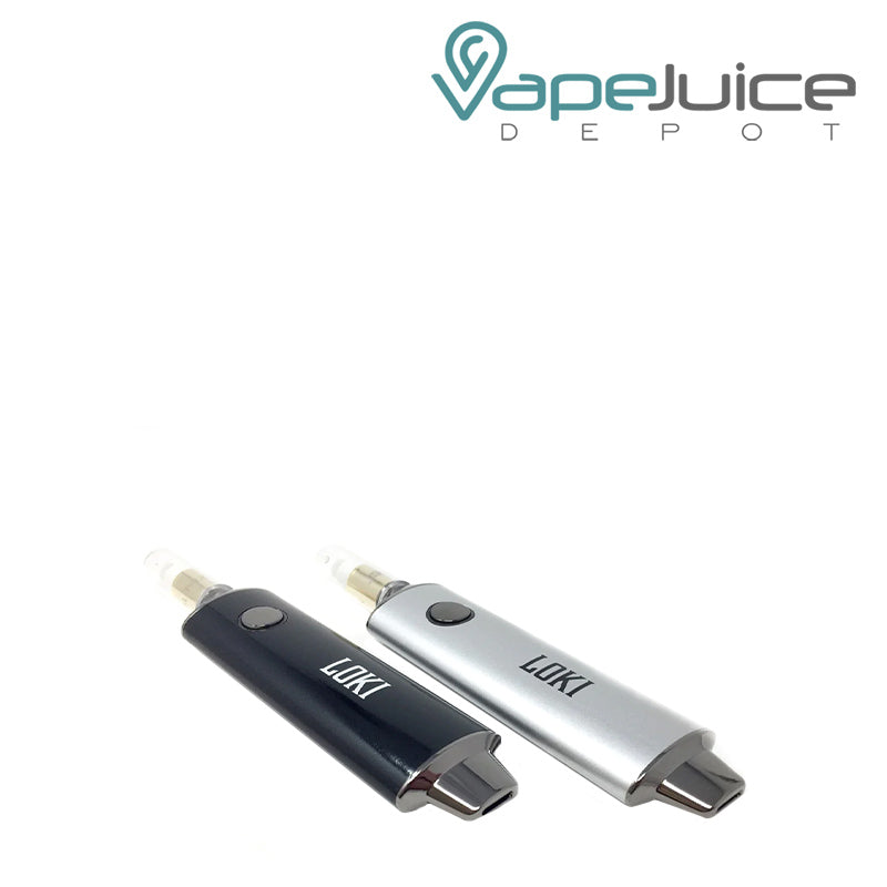 Top view of two Yocan Loki Vaporizer Kits - Vape Juice Depot