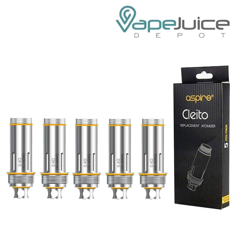 Aspire Cleito 5pk Replacement Coils - Vape Juice Depot