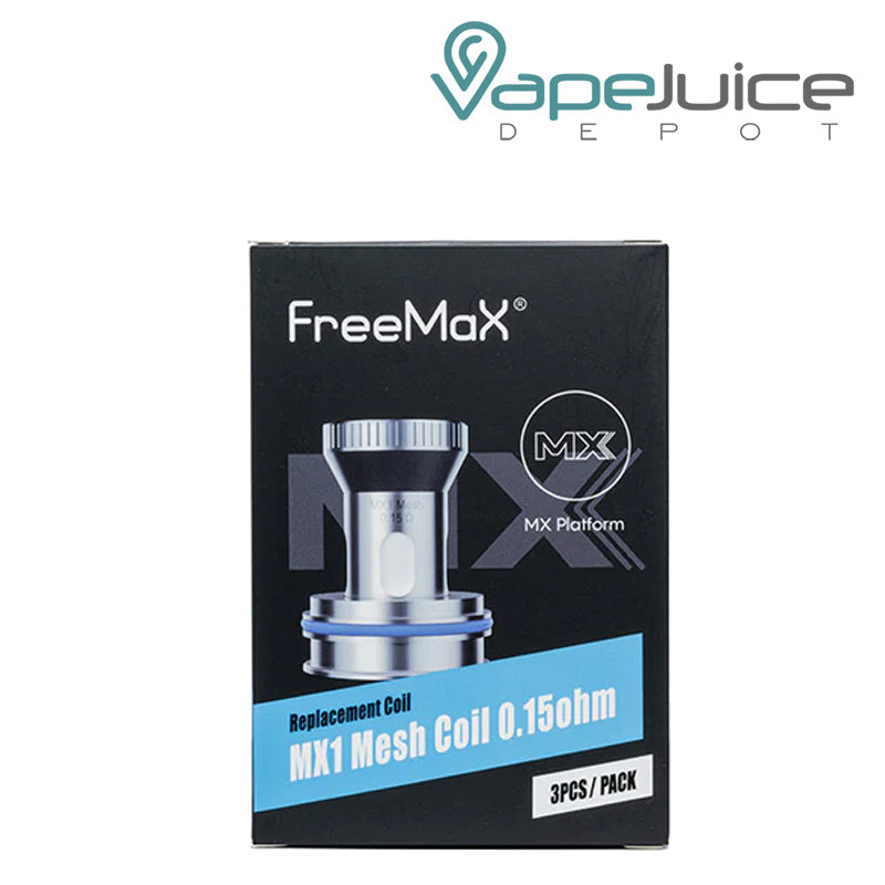 A box of FreeMax MX1 Mesh Coils - Vape Juice Depot