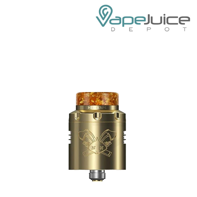 Gold Hellvape Dead Rabbit 3 RDA - Vape Juice Depot