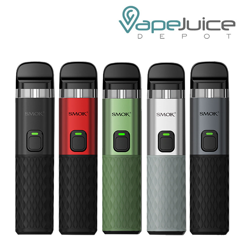 Five colors of SMOK Propod pod system kit - Vape Juice Depot