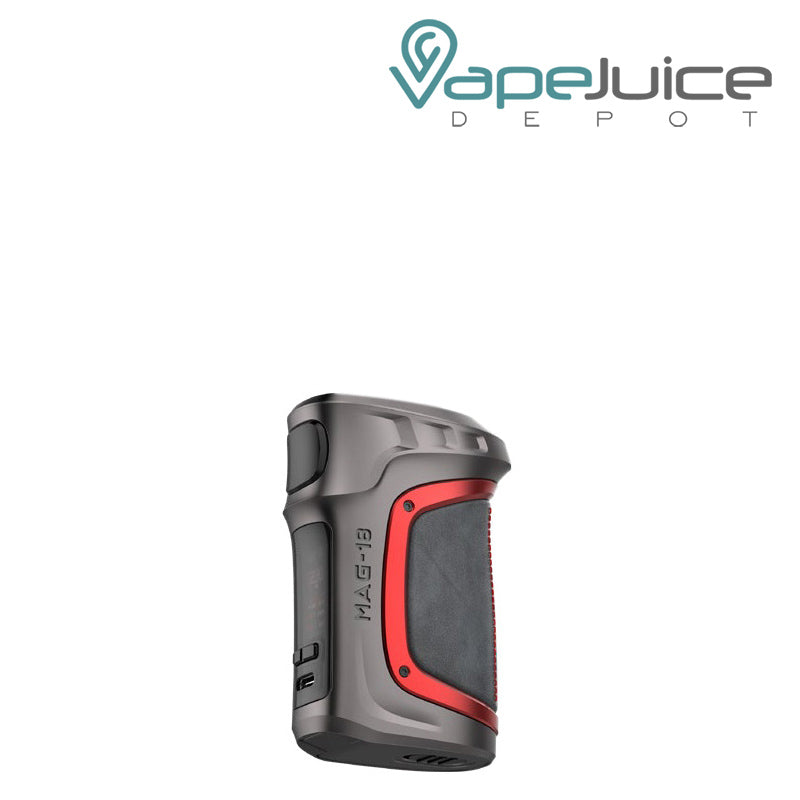 Gun Metal Red SMOK MAG 18 Box Mod with TFT Color Display - Vape Juice Depot