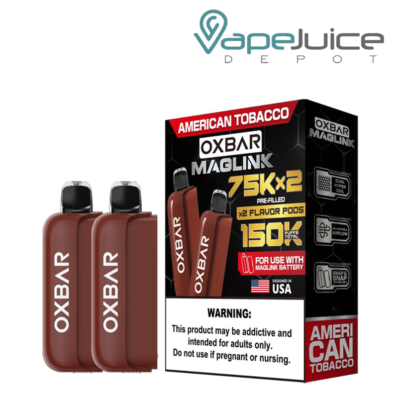 OXBAR Maglink 75K American Tobacco Disposable Pod