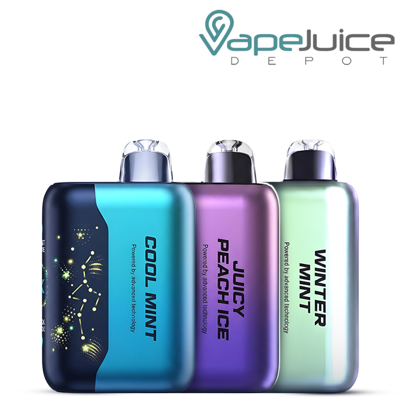 Three Flavors of Liberty Bar 50K Disposable - Vape Juice Depot