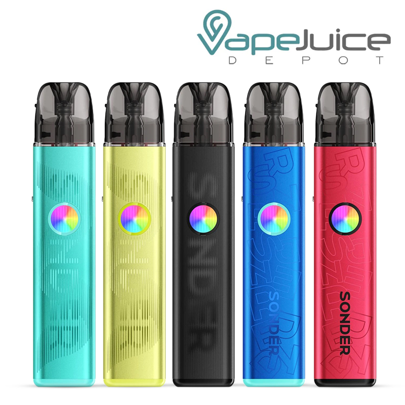 Three Colors of GeekVape Sonder Q3 Pod Kit  -  Vape Juice Depot