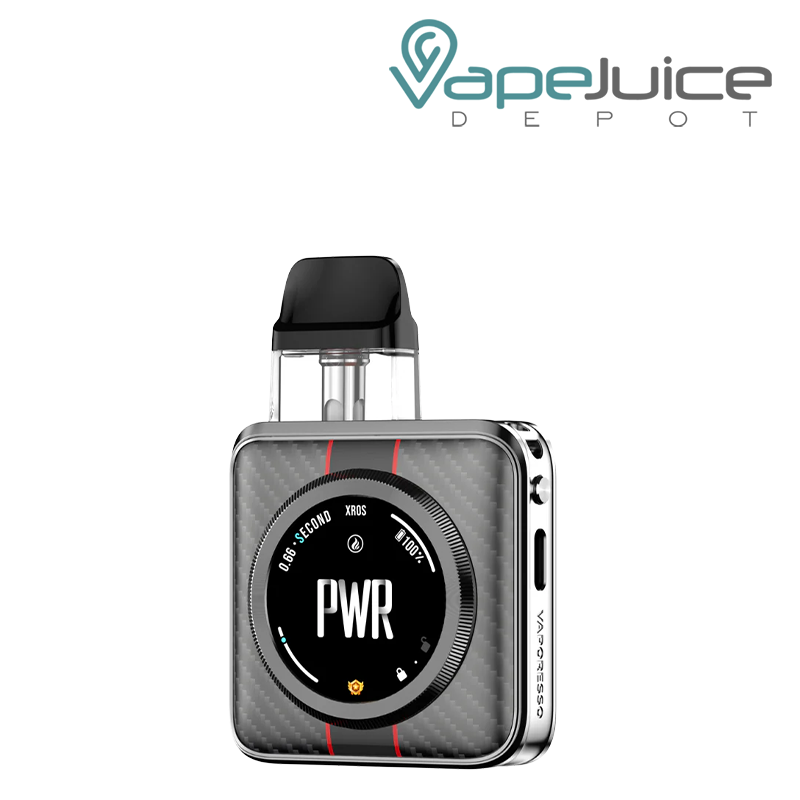 Black Satin Vaporesso XROS 5 Nano Pod Kit with Touch Screen - Vape Juice Depot