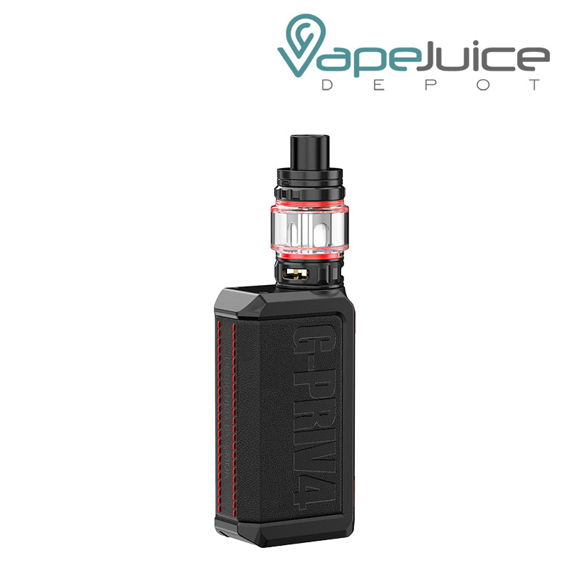 Back side of Black SMOK G PRIV 4 Kit - Vape Juice Depot