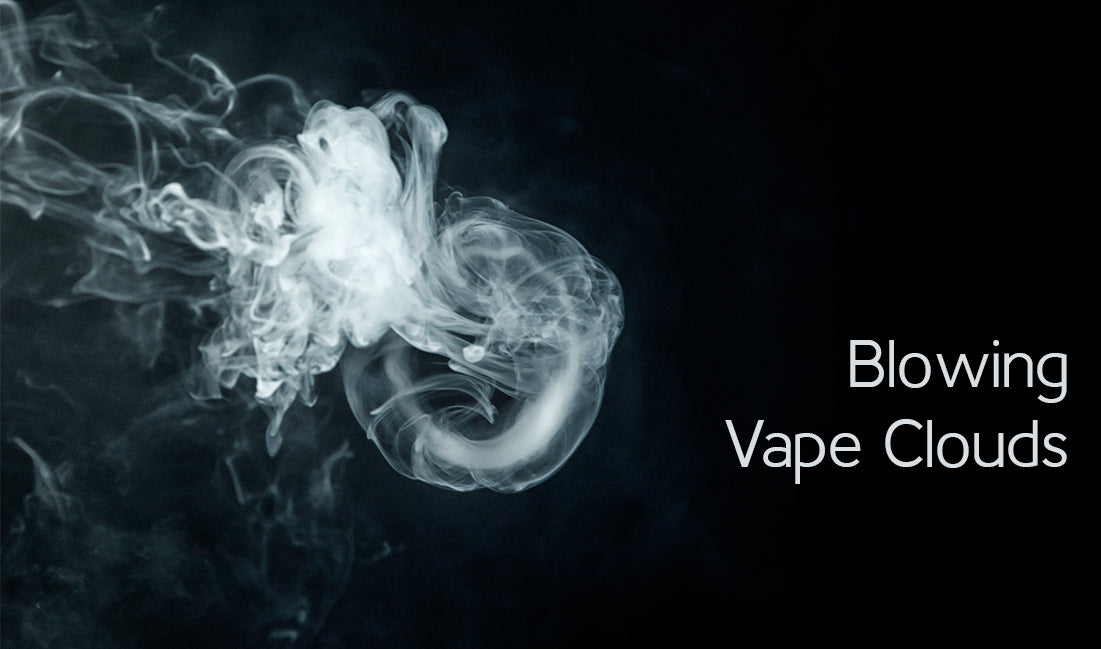 Blowing Vape Clouds