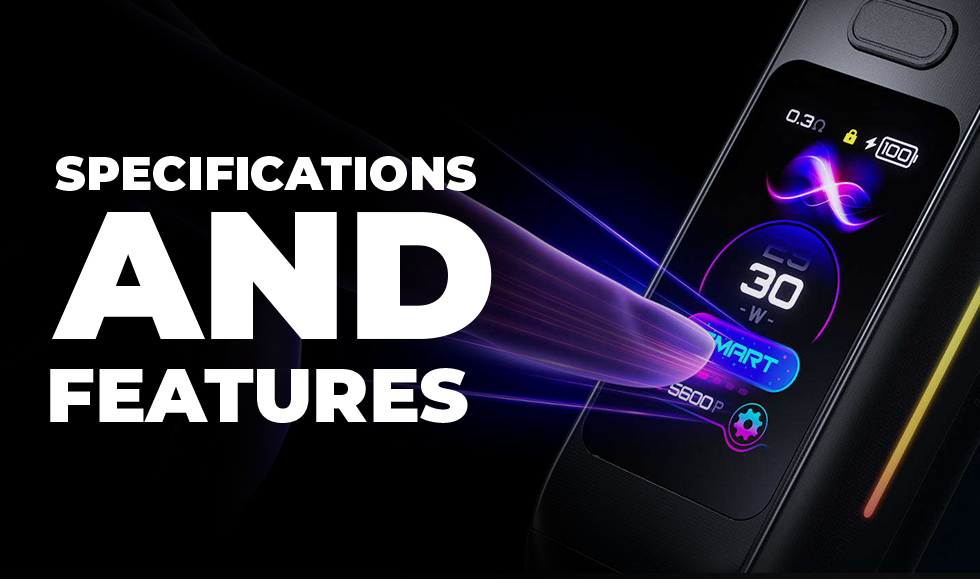 Geekvape Digi Max Specifications