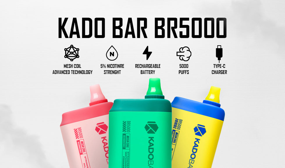 Kado Bar BR5000 Flavors