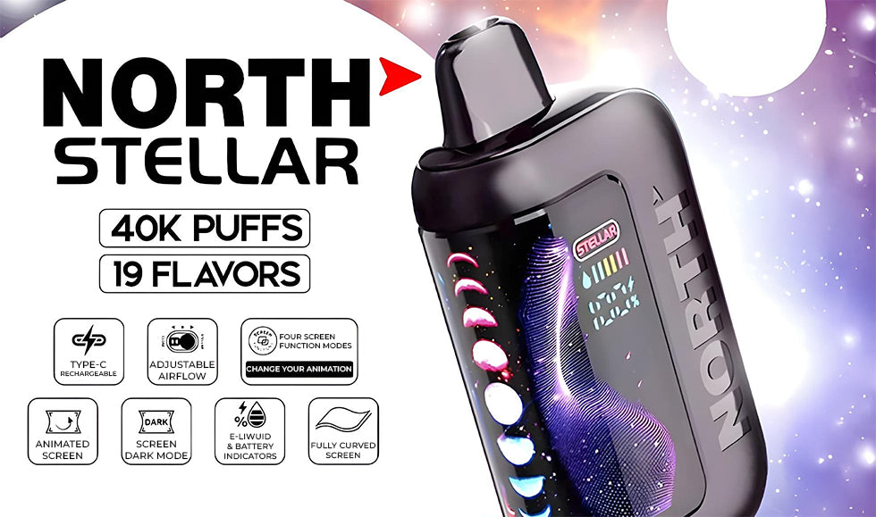 North Stellar Vape 40K Puffs Key Features and Flavors