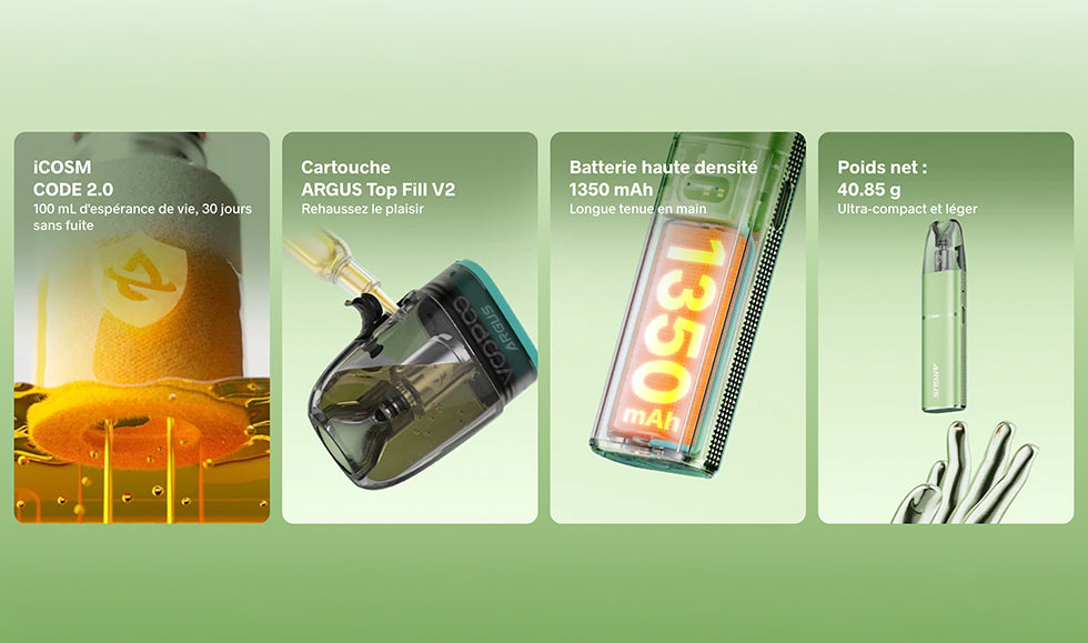 VooPoo ARGUS G3 Mini Features